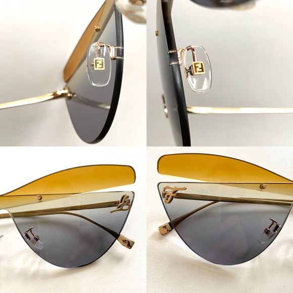 Fendi Karligraphy cat eye sunglasses main image 8